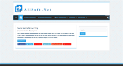 Desktop Screenshot of alisoft.net
